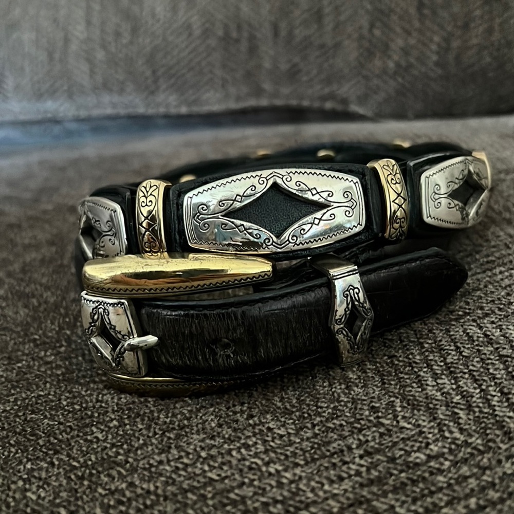 🖤MIXED METAL BRIGHTON BELT
